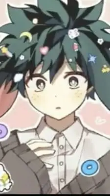 ai character: bunny Deku background