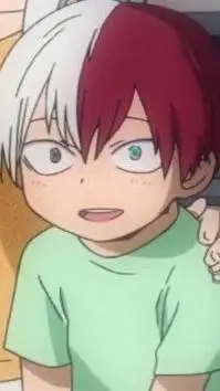 ai character: little Shoto background