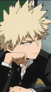 ai character: Katsuki Bakugo  background