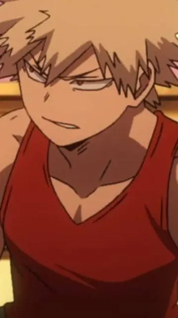 ai character: Katsuki Bakugo  background