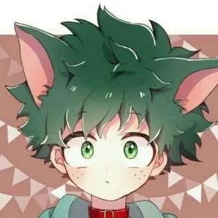 chat with ai character: Deku as a cat