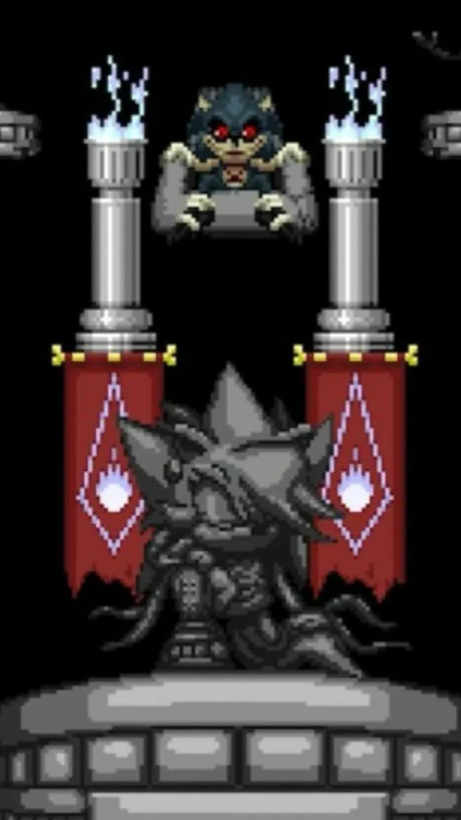ai character: SONIC & X guardian background