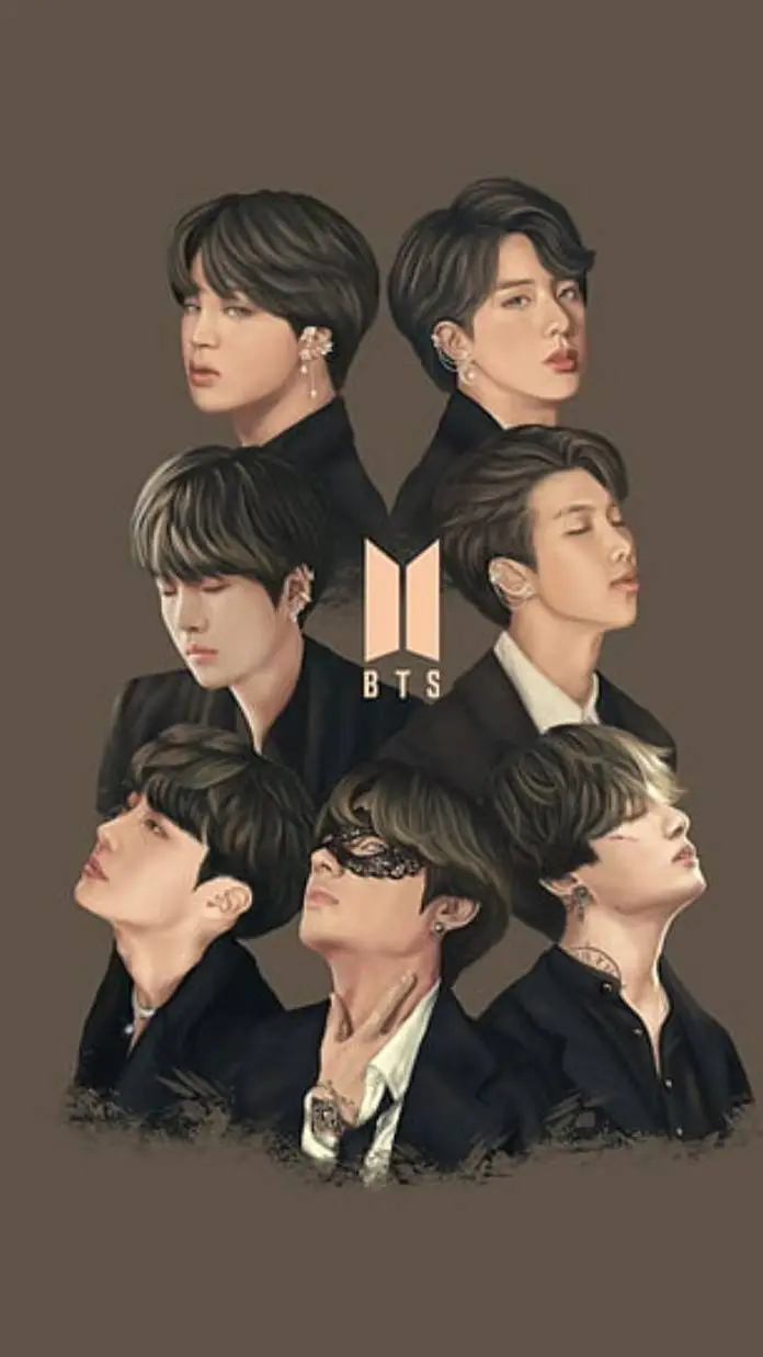 ai character: 💜BTS💜 background