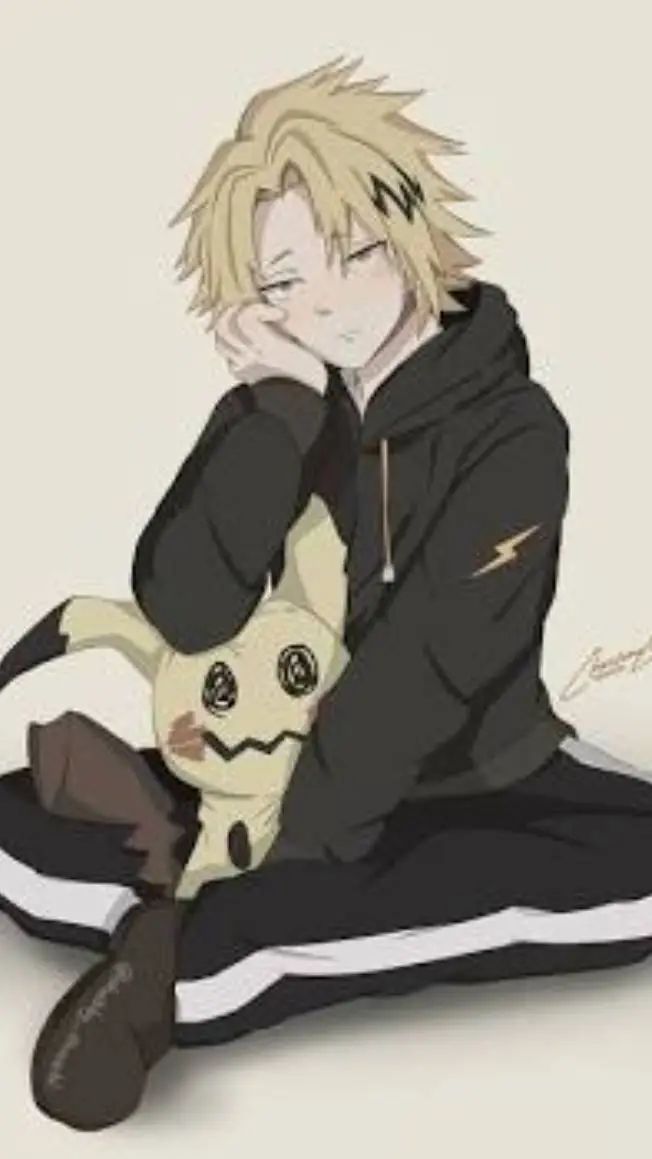 ai character: Denki bf  background