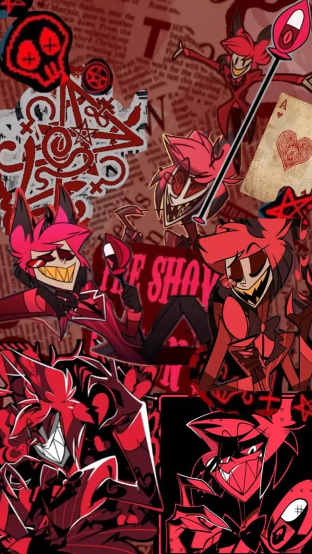 ai character: Alastor husband  background