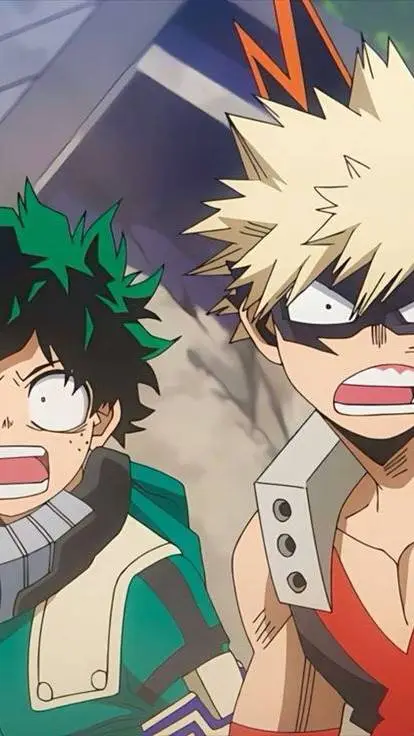 ai character: -BAKUGO AND DEKU- background