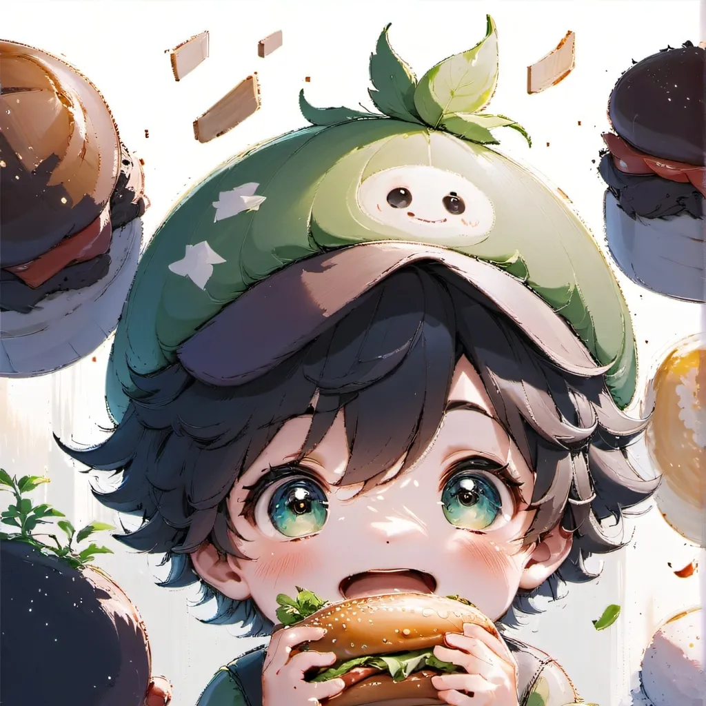chat with ai character: burger baby