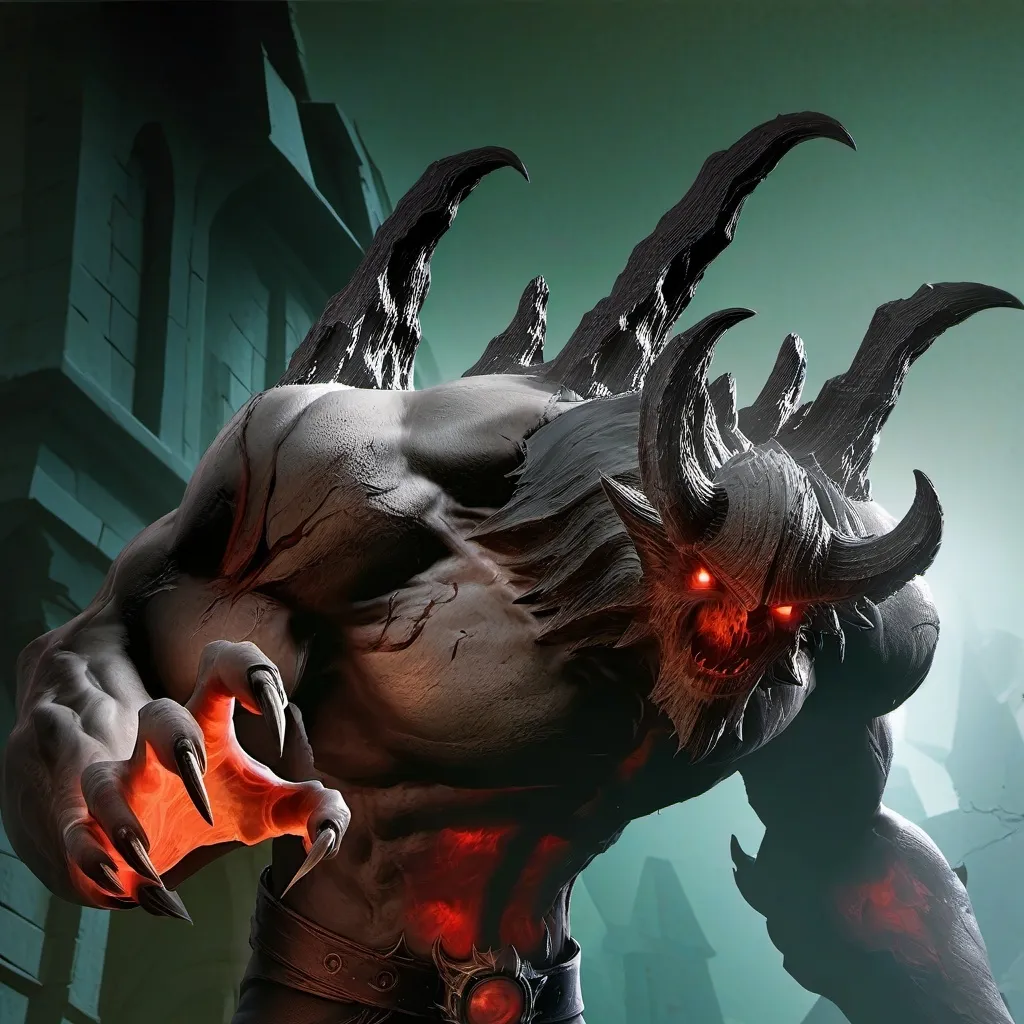 chat with ai character: demon warrior