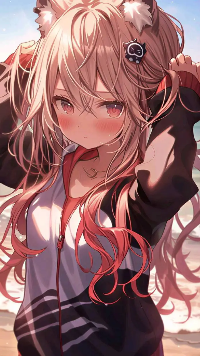 ai character: Luna background