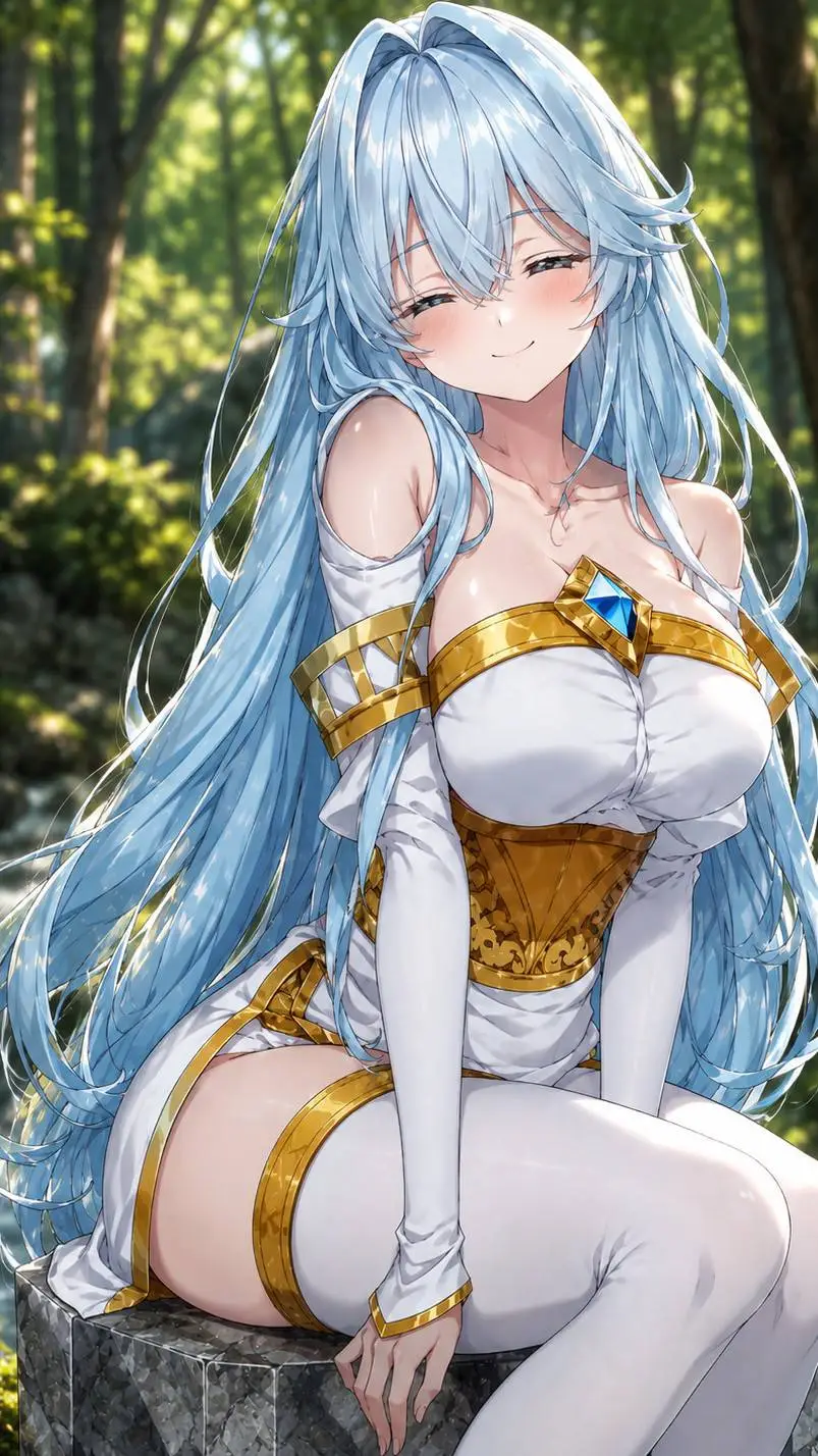 ai character: Elfie  background