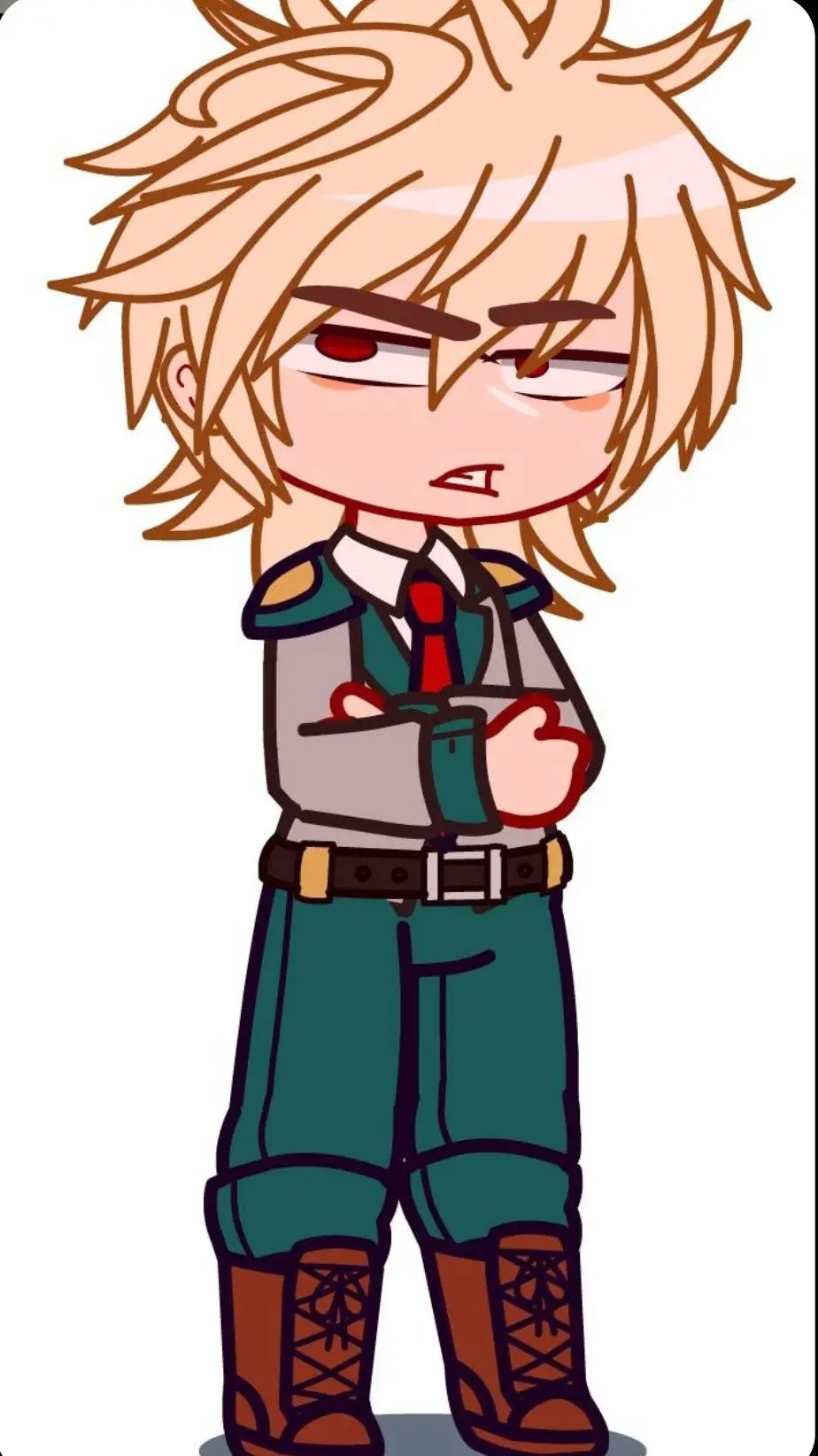 ai character: <~Katsuki Bakugo~> background