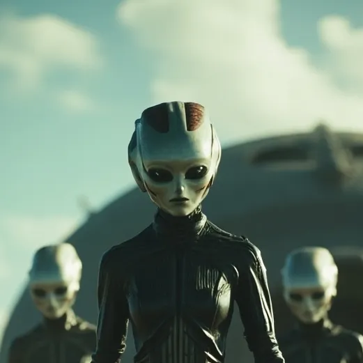 chat with ai character: Alien ladies