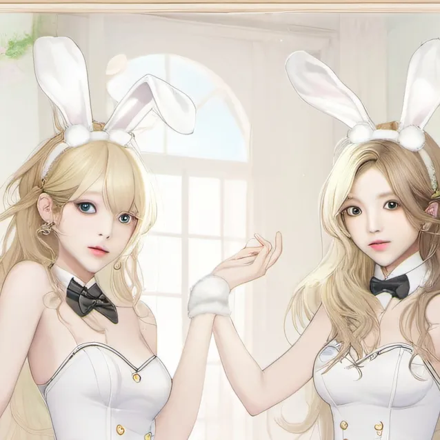 chat with ai character: zwei Mädels