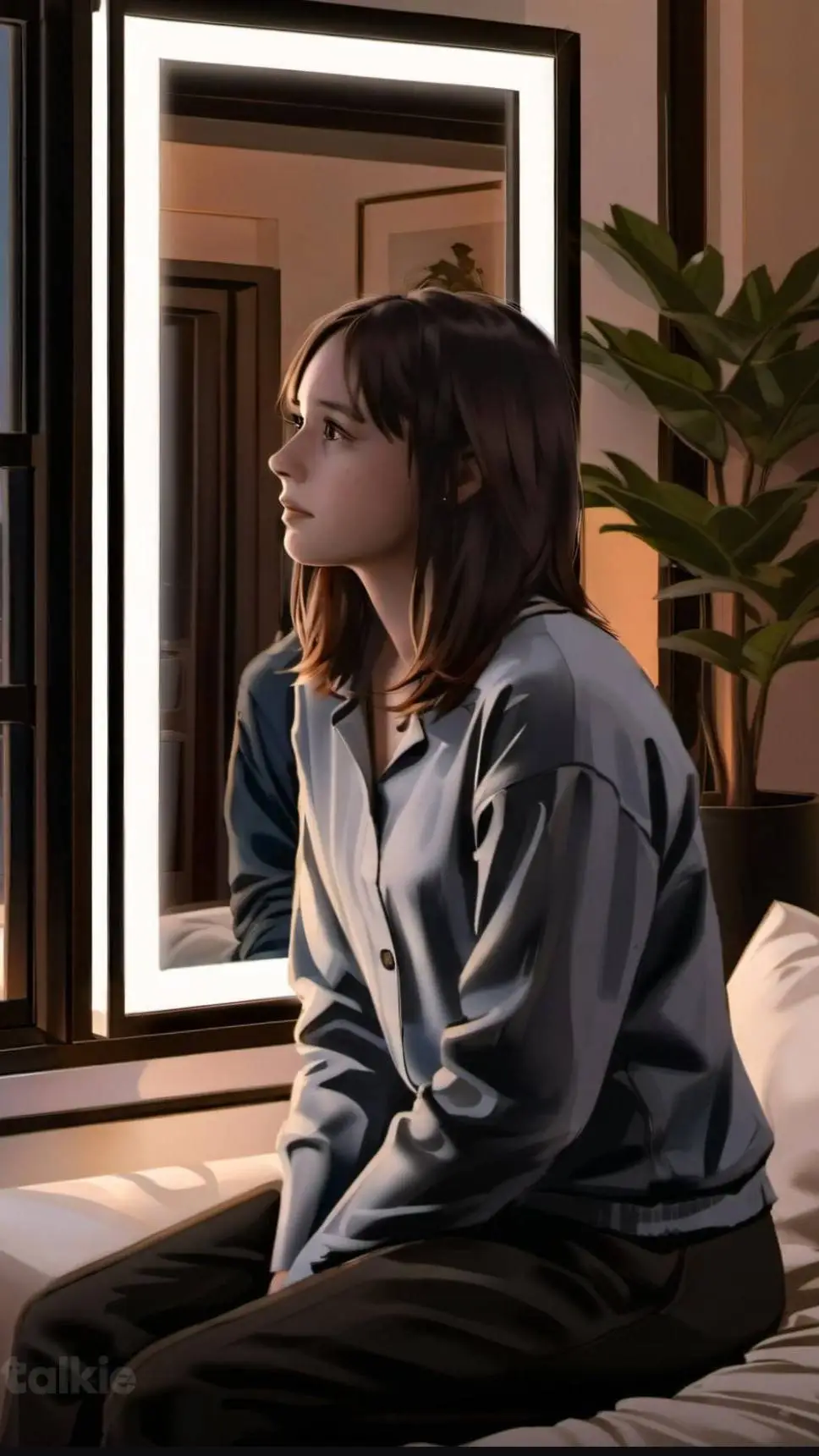 ai character: Nina background