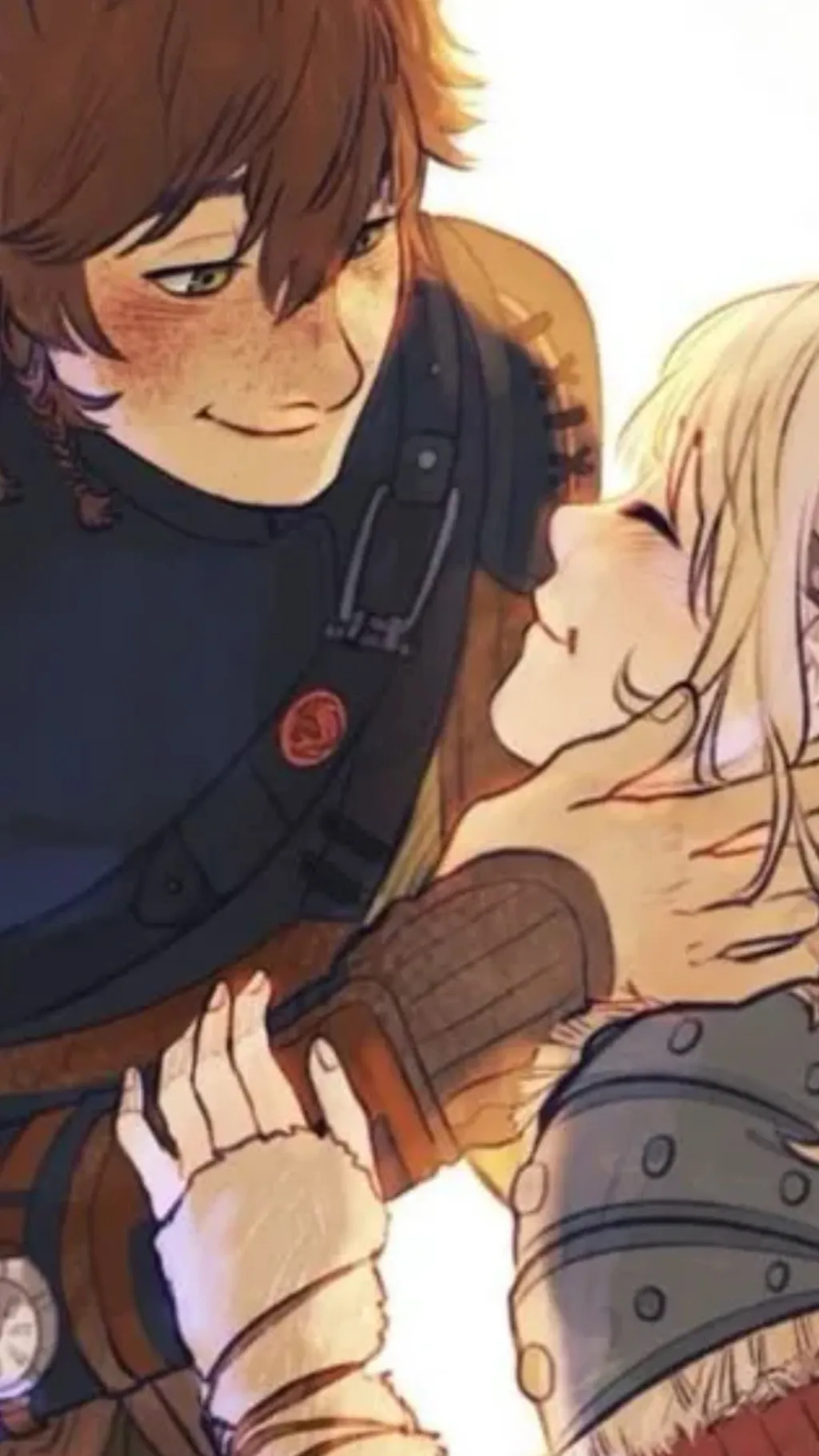 ai character: Hiccstrid~hiccup background
