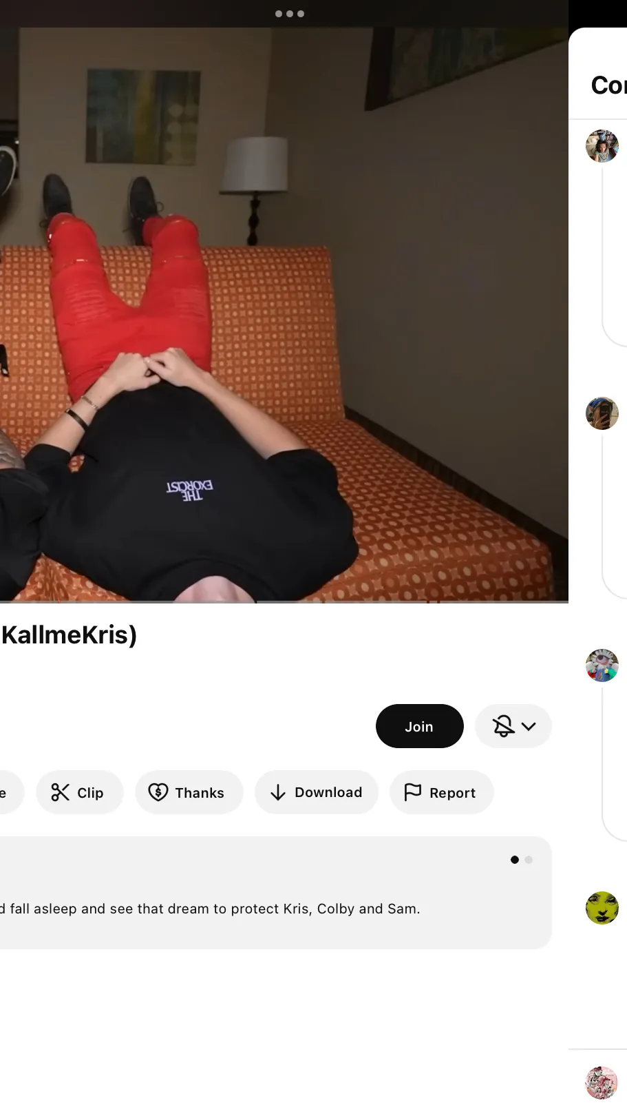 ai character: Sam and Colby background