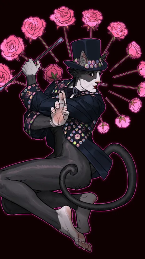 ai character: Stranger things background