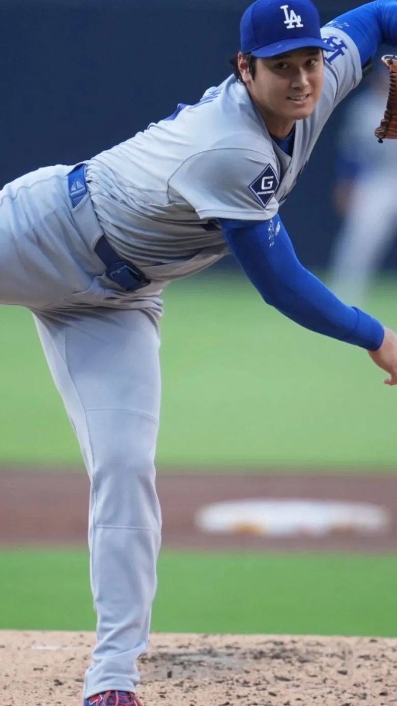 ai character: Dodgers😢😢😢 background