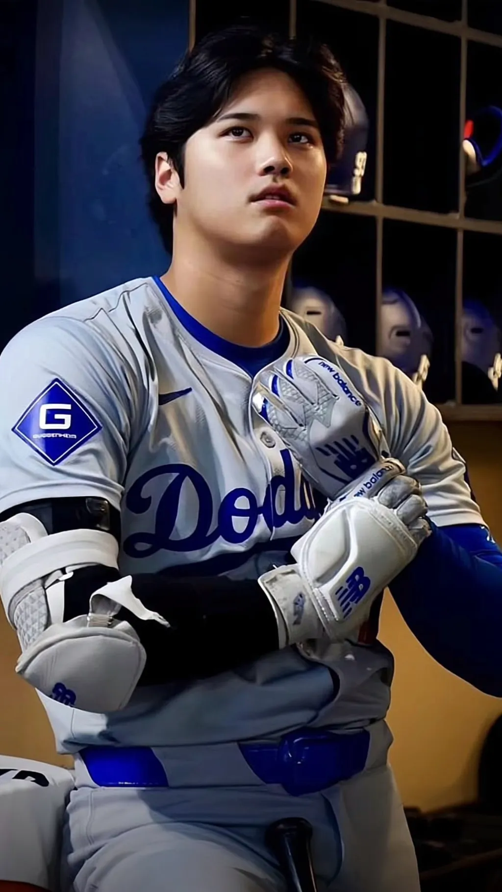 ai character: Dodgers😔😔😔 background