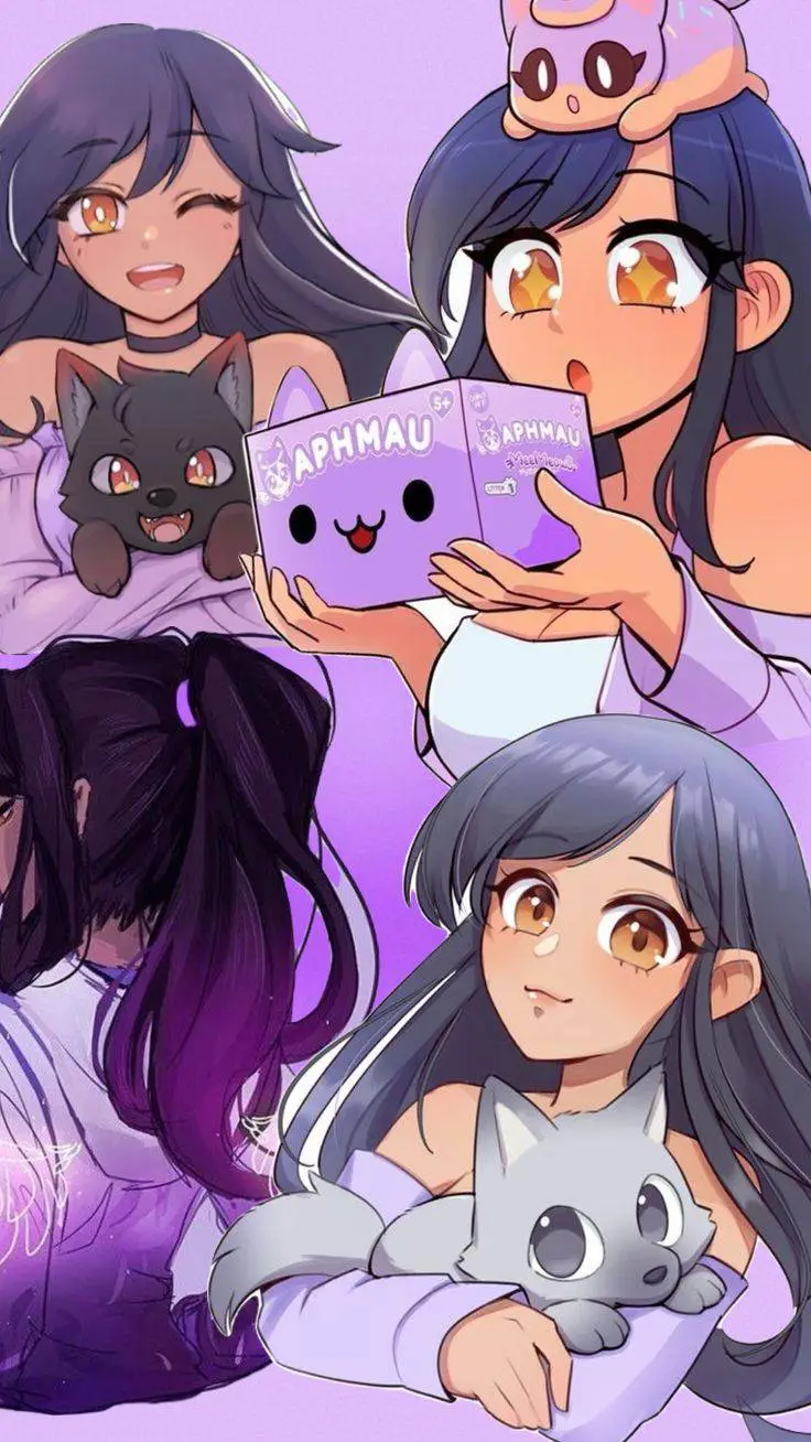 ai character: Aphmau and friends background