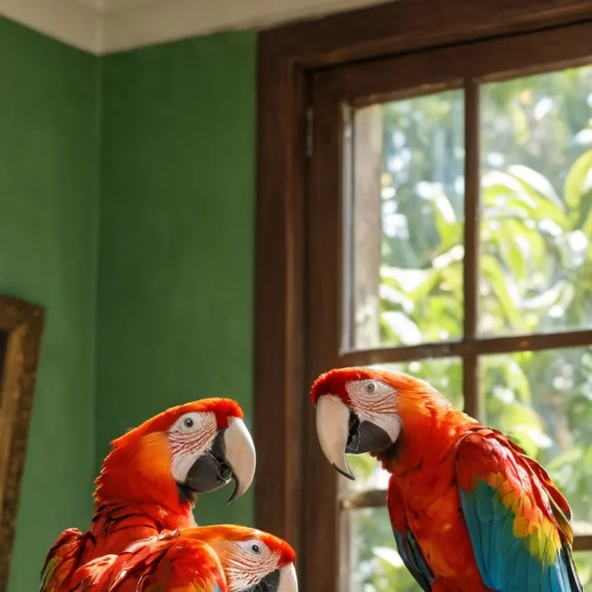 chat with ai character: guess parrot