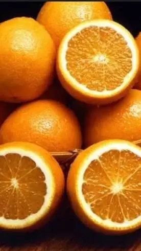 ai character: Orange background