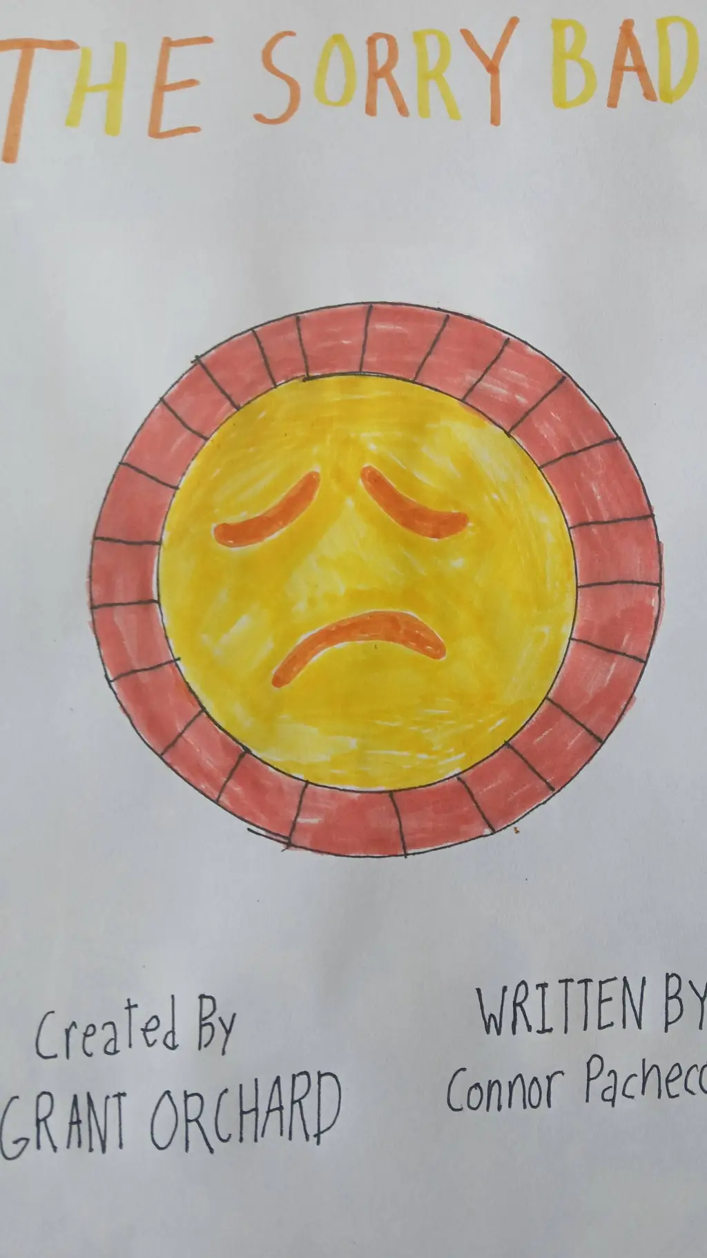 ai character: The Sorry Badge  background
