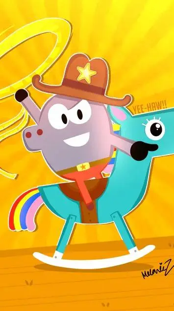 ai character: posty thingy background