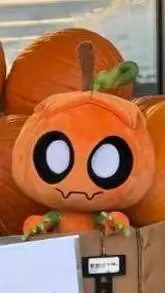 ai character: gourdy the pumpkin background