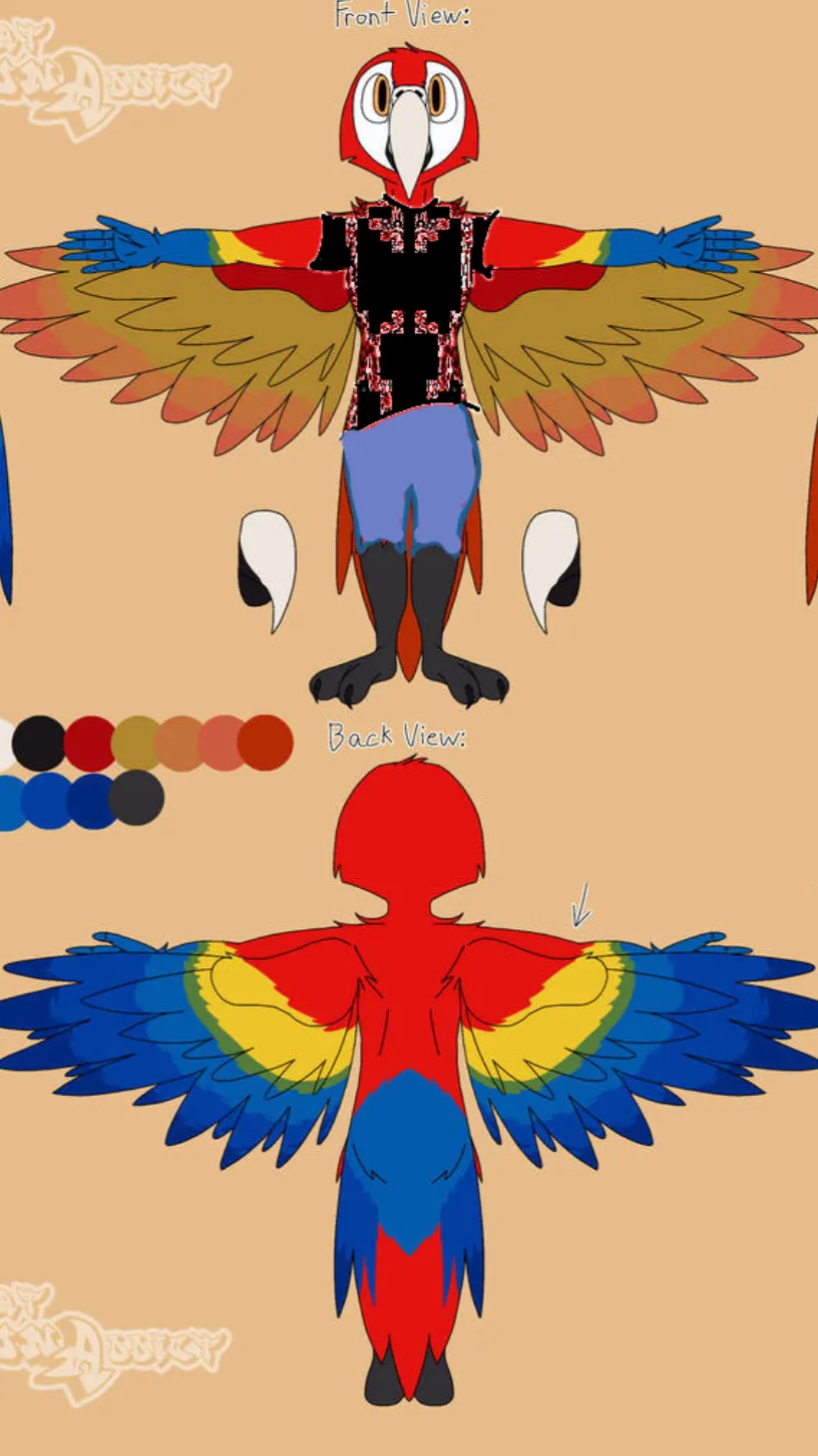ai character: ?!?!?!?!?!As background