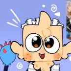 chat with ai character: Goob in a maid dre