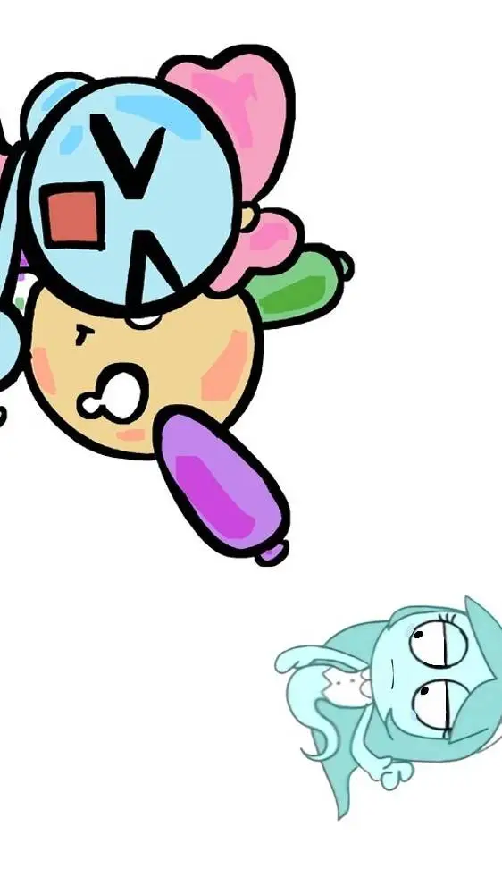 ai character: Poppy x looey background