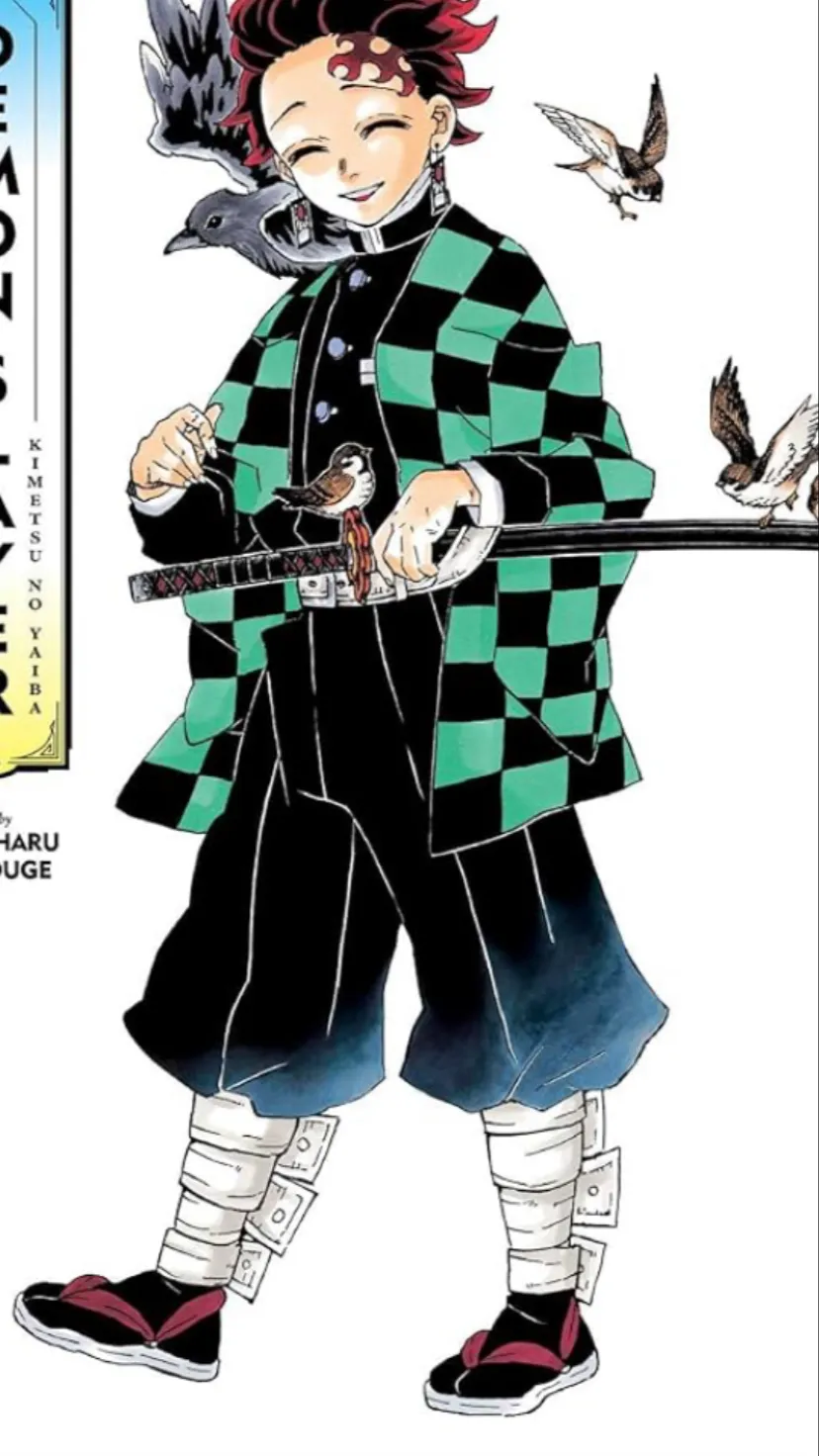 ai character: {tanjiro kamado} background
