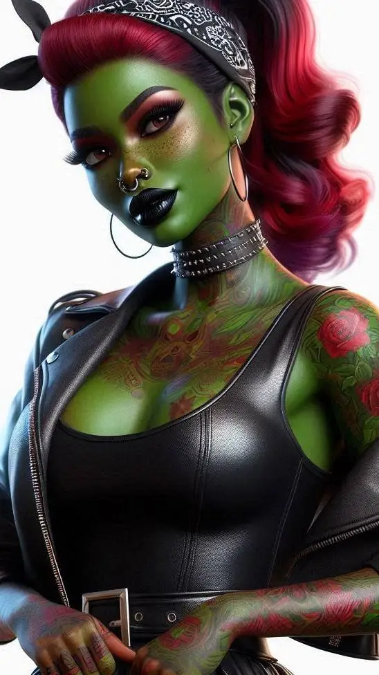 ai character: Poison Ivy  background