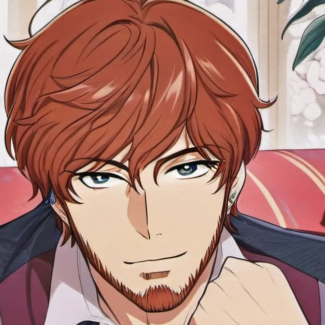 chat with ai character: fat redhead boy