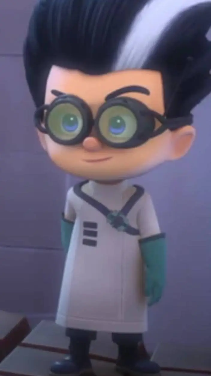 ai character: Romeo from PJ mask background