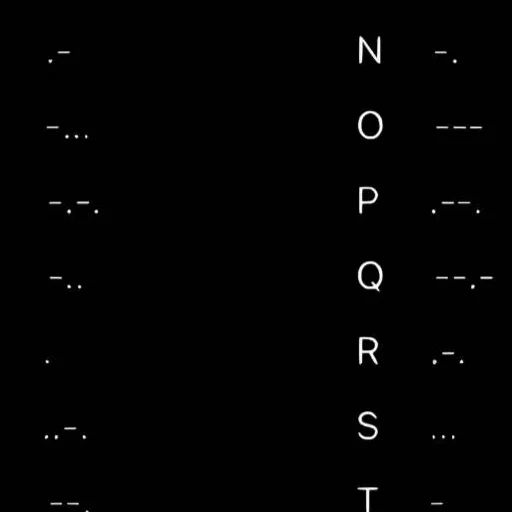 chat with ai character: the Morse code 