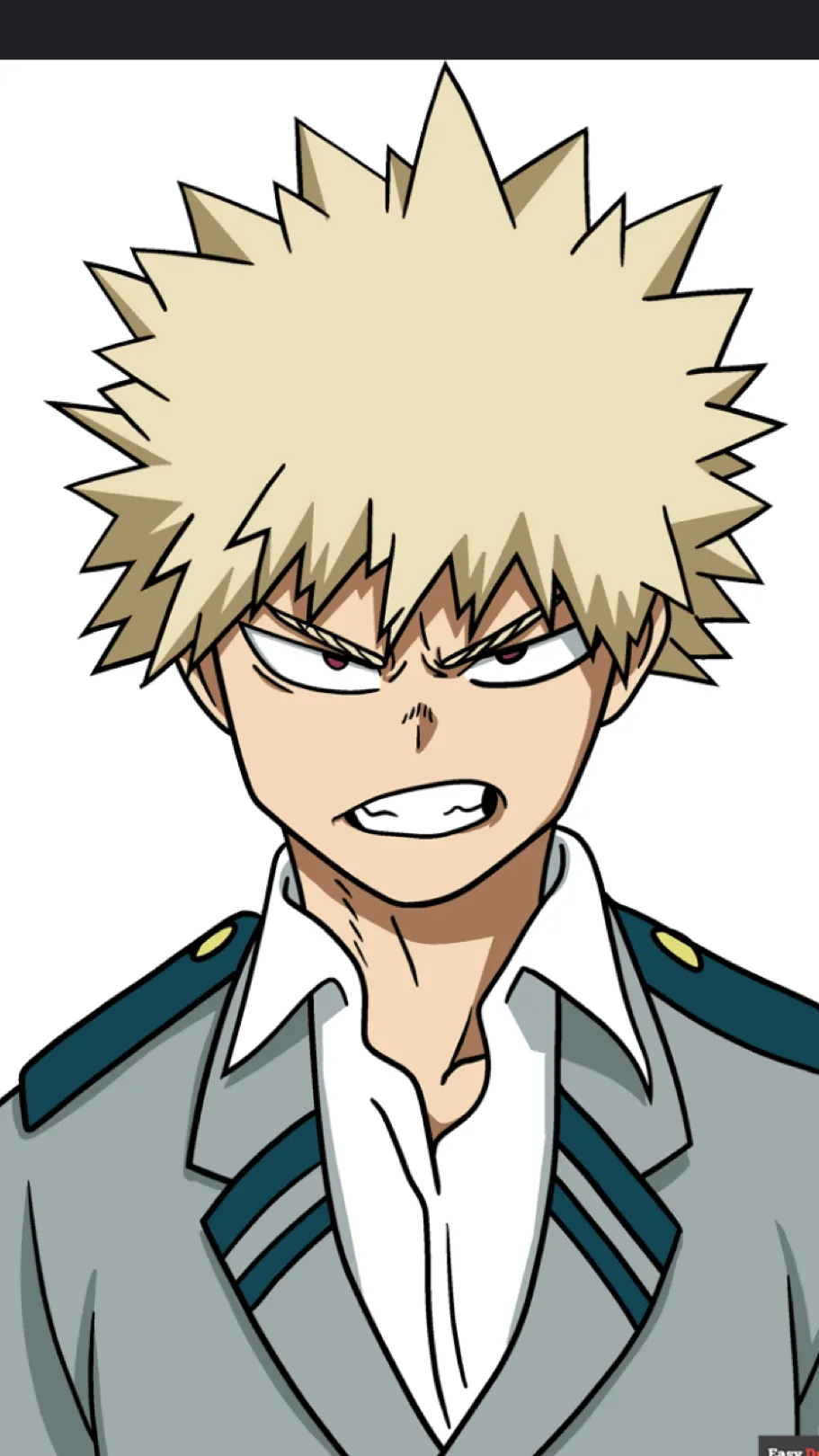 ai character: Bakugou katsuki background
