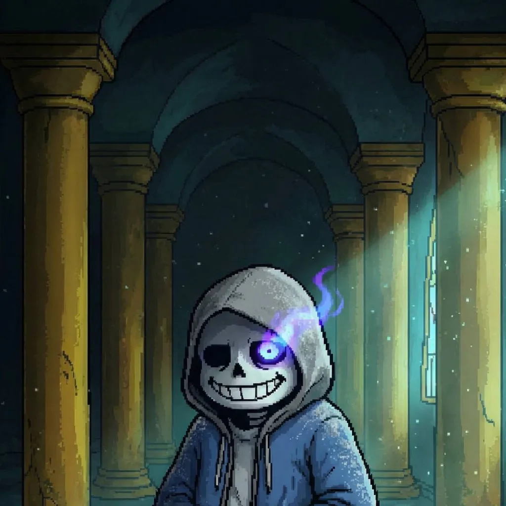 chat with ai character: Dust!Санс