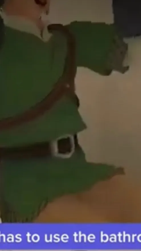 ai character: Baby link background