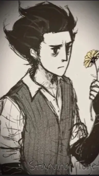 ai character: Sad Wilson😓😭😞 background