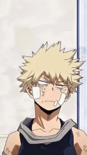 ai character: Bakugo  background