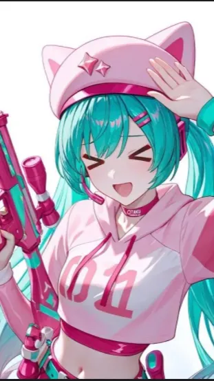 ai character: ✨hatsune miku💖 background