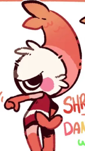 ai character: Shrimpo (Nice) background