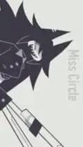 ai character: Miss circle background