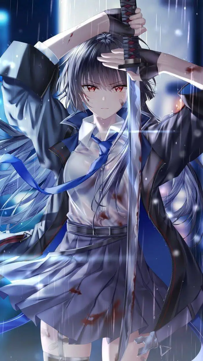 ai character: Aria. El. Veyra background