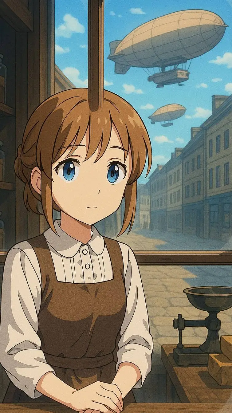 ai character: Emma Katharina  background
