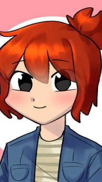 ai character: bacon girl background