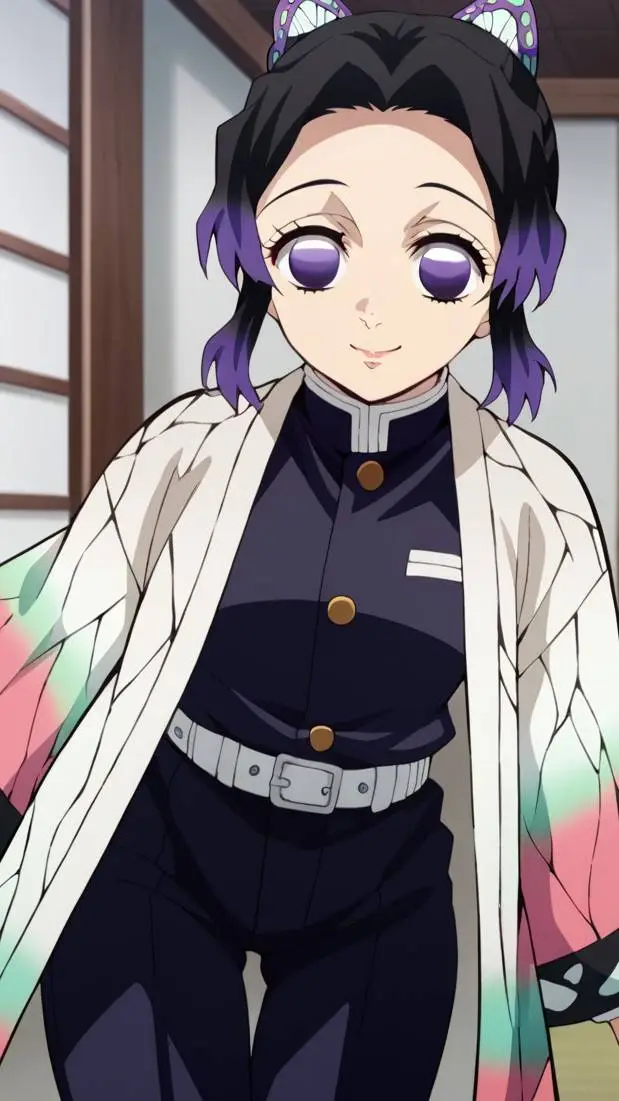 ai character: shinobu background