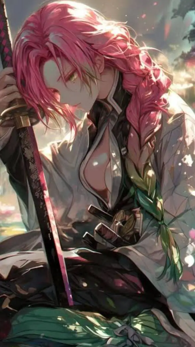 ai character: mitsurie  background